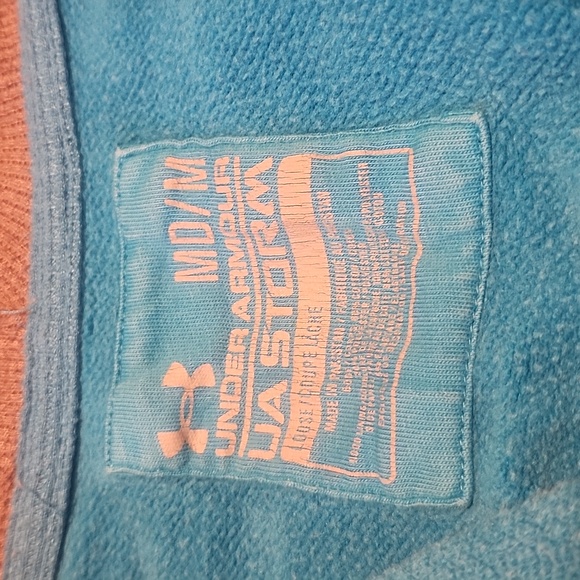 Under Armour Storm hooded zip up jacket. Size Medium Women's - Picture 2 of 3